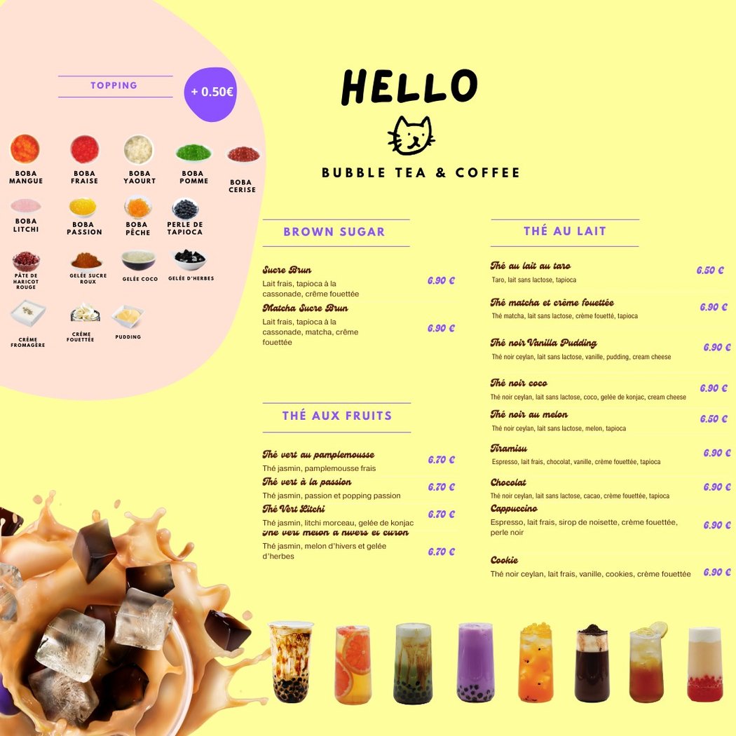 Hello Bubble Tea & Coffee 3